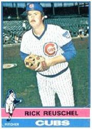 1976 Topps Baseball Cards      359     Rick Reuschel